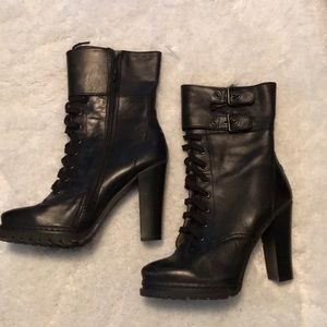 BCBGeneration Black Leather Boots (8)